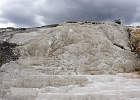 Mammoth Hot Springs on a Cloudy Day